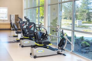 rehab gym at the Shadelands facility